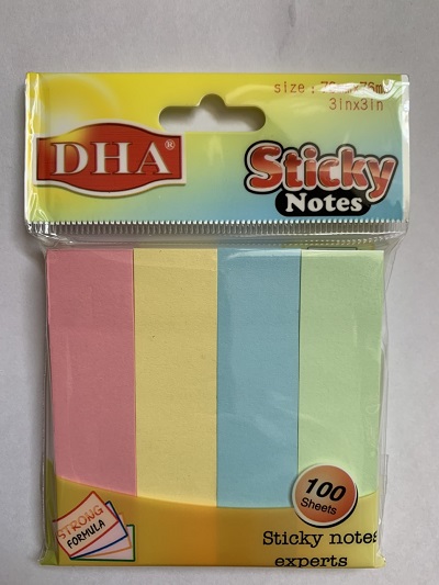 Giấy Note 5 màu DHA - Văn Phòng Phẩm Tân My - Công Ty Cổ Phần Thương Mại Và Dịch Vụ Tân My
